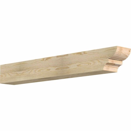 Ekena Millwork Ridgewood Rough Sawn Rafter Tail, Douglas Fir, 6"W x 6"H x 48"L RFT06X06X48RID00RDF